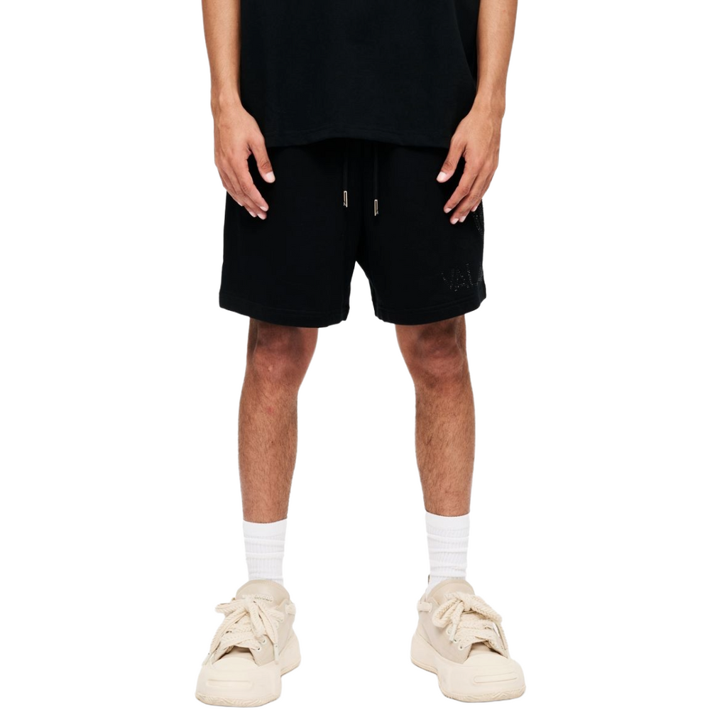 VALABASAS "DUNYA" FLEECE SHORTS - BLACK
