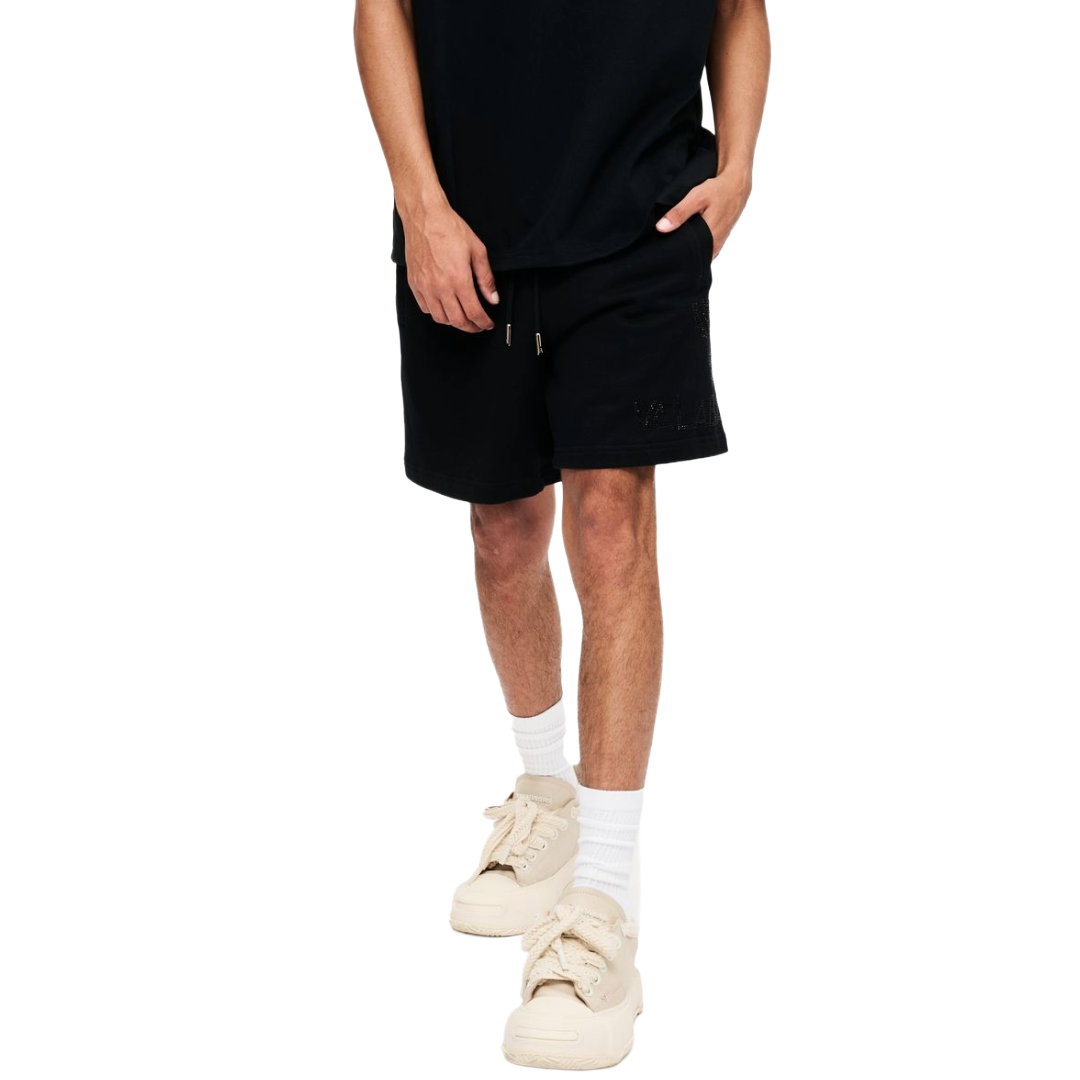 VALABASAS "DUNYA" FLEECE SHORTS - BLACK