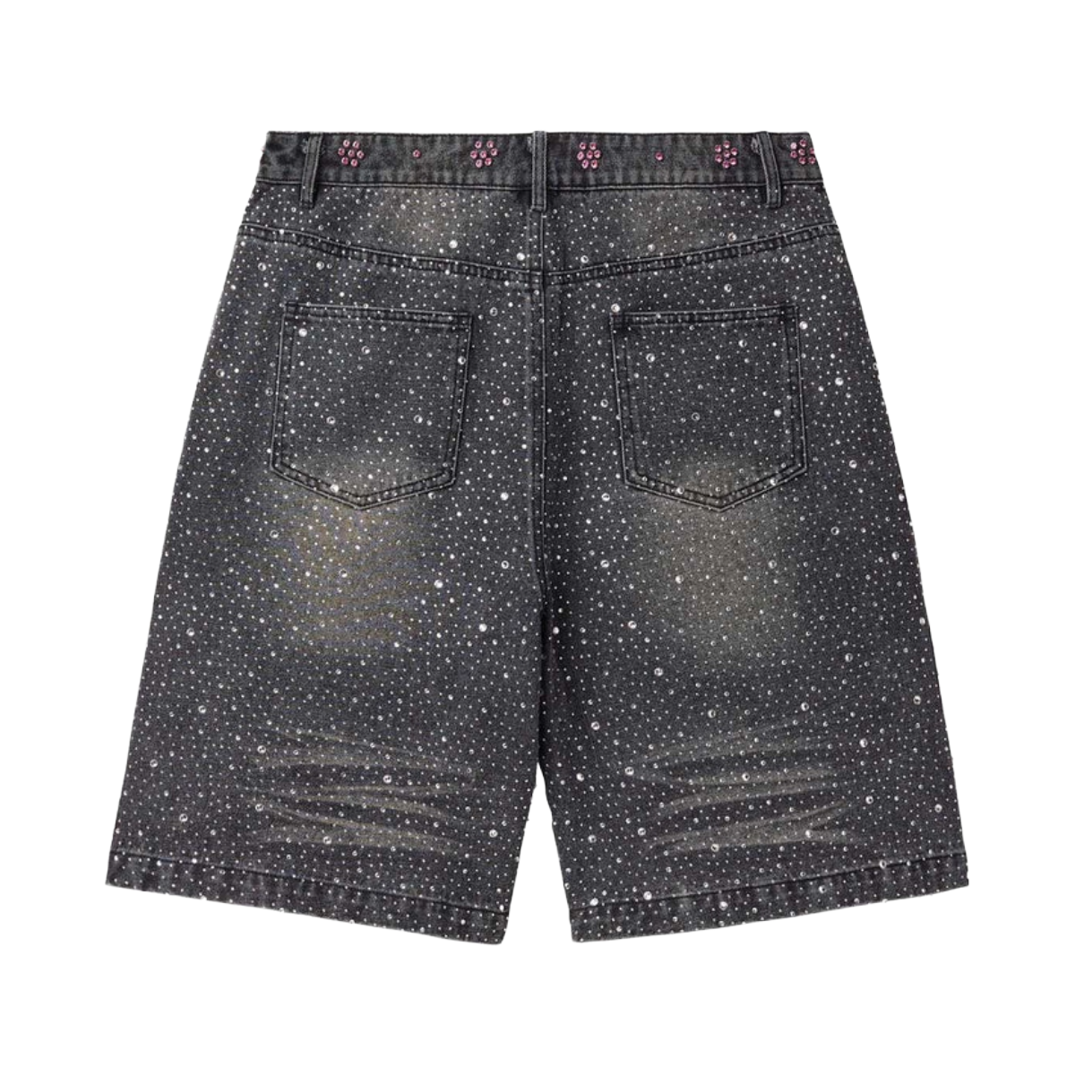 VALE ICE OUT JORTS - BLACK