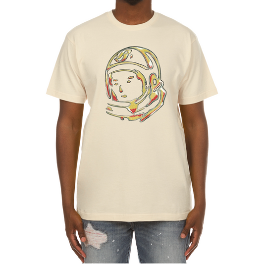 BB HELMET SS TEE (CREAM/MLT)