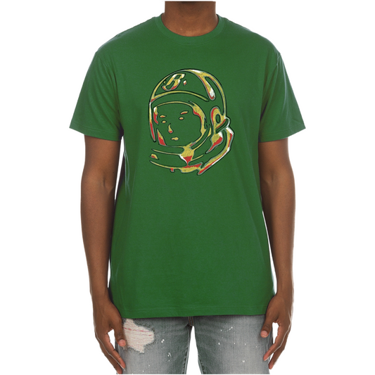 BB HELMET SS TEE (GREEN/MLT)