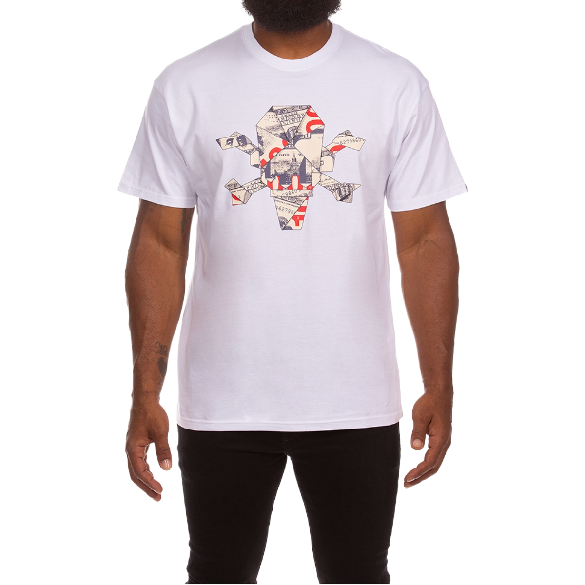 IC ORIGAMI SS TEE (WHITE)