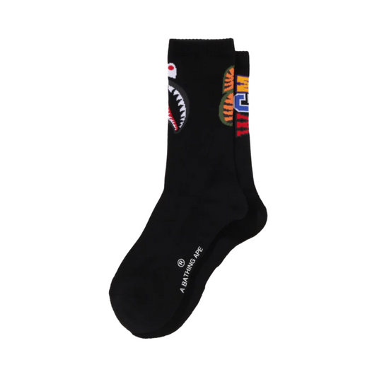BAPE SHARK SOCKS (BLACK)
