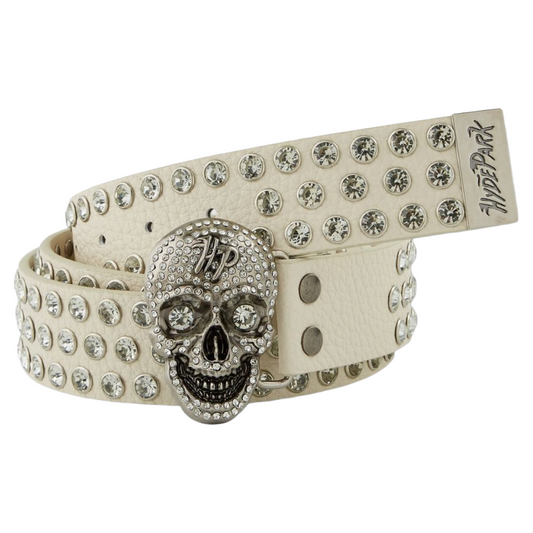 HP - WHITE SKULL BELT