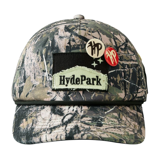 HP - CIGGY CIG DENIM CAP - FOREST CAMO
