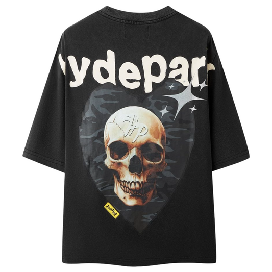 HP - POWER SKULL CAMO HEART - BLACK/BLACK