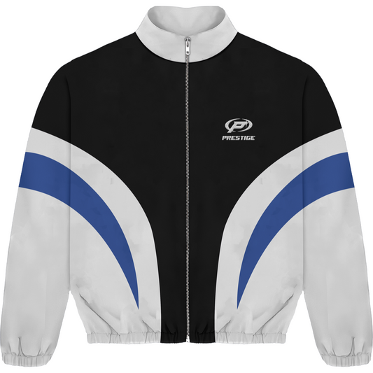 PRESTIGE BLUE NYLON JACKET