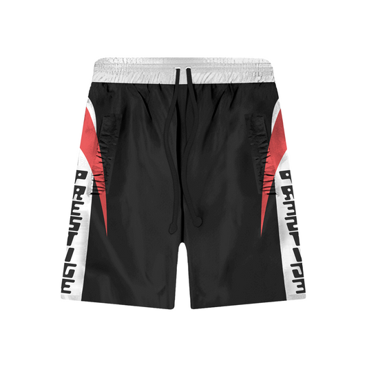 PRESTIGE RED NYLON SHORTS