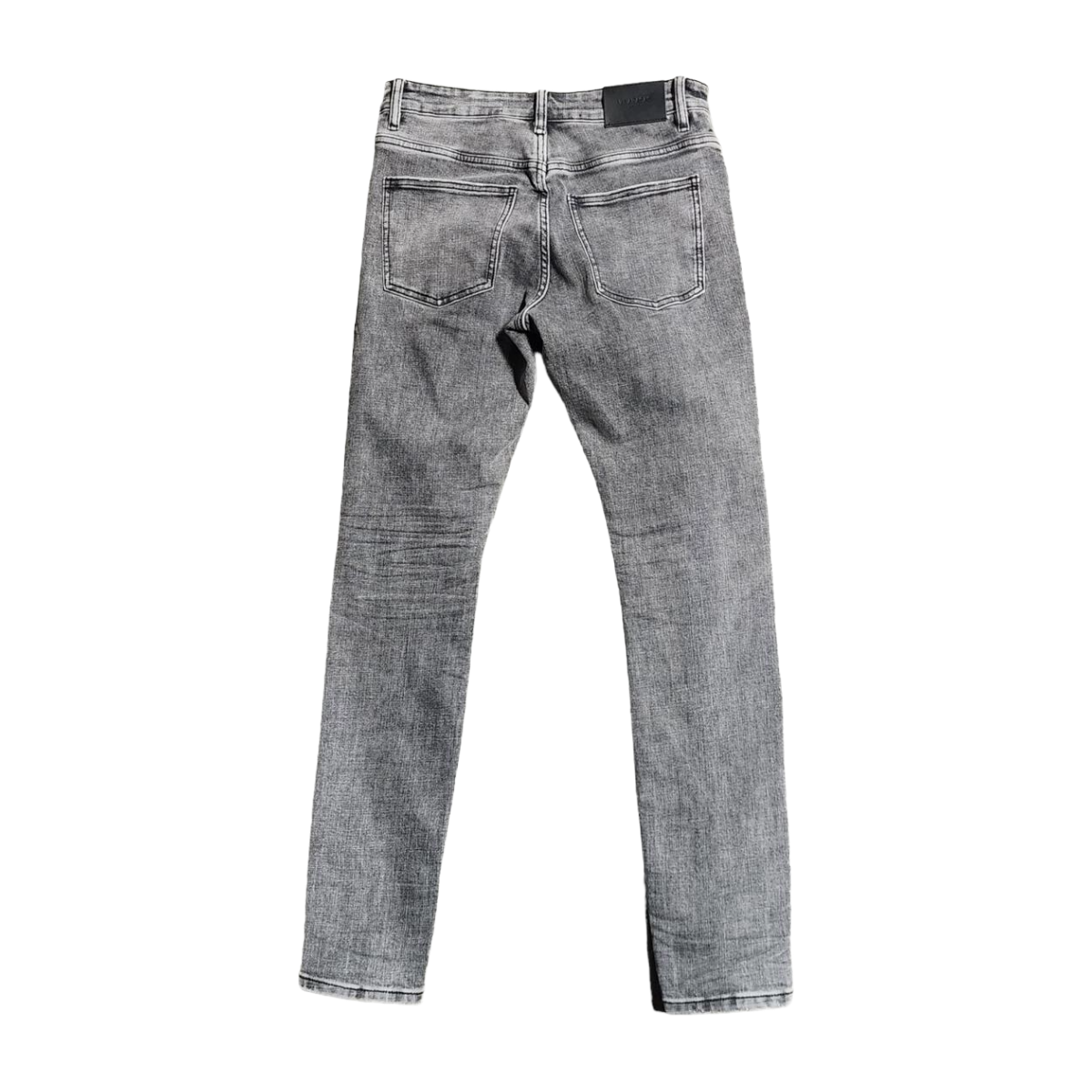 VALABASAS "MR. CLEAN 2.0" LT. GREY WASHED DENIM SKINNY