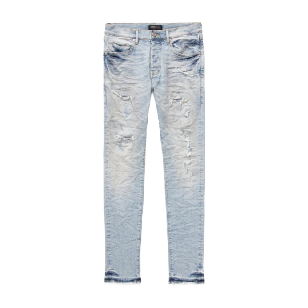 PURPLE BRAND P001 WORN QUILTED DESTROY POCKET