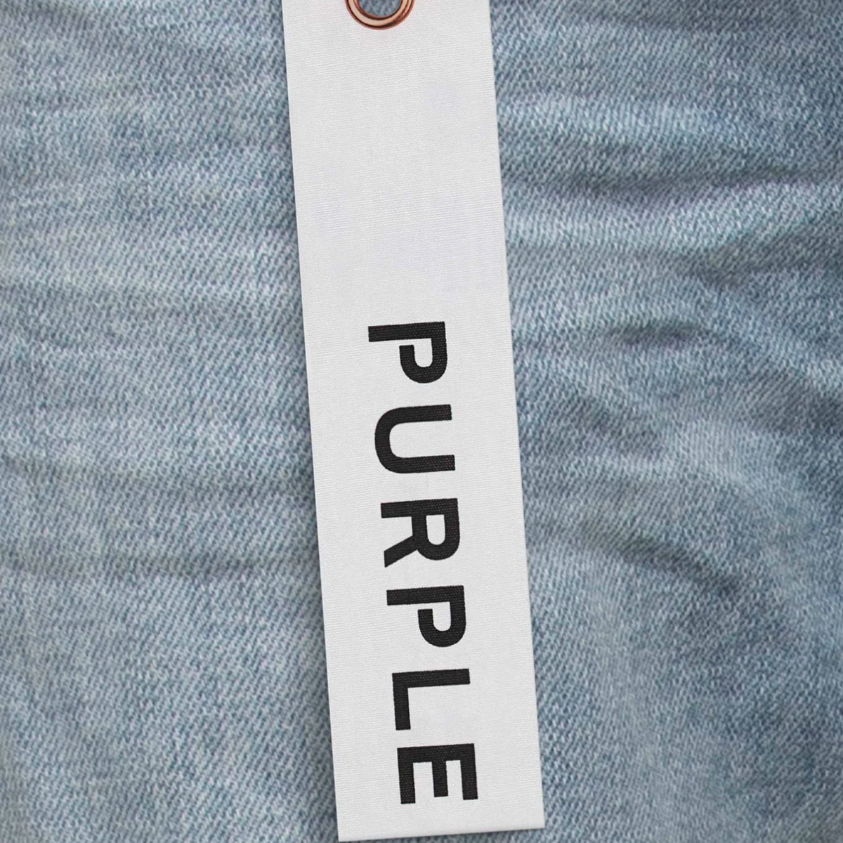 PURPLE BRAND RIPPED KNEE BLOWOUT SLIM JEANS