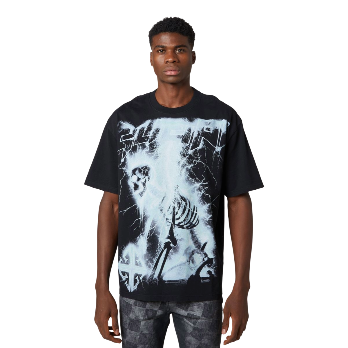GUAPI BLACK REVIVED TEE V1