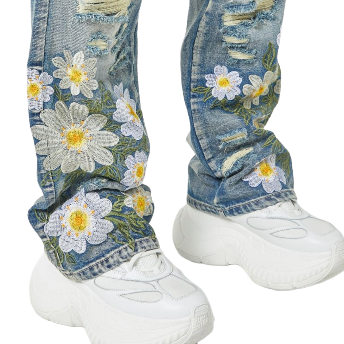 GUAPI VINTAGE WINDBLOSSOM DENIM