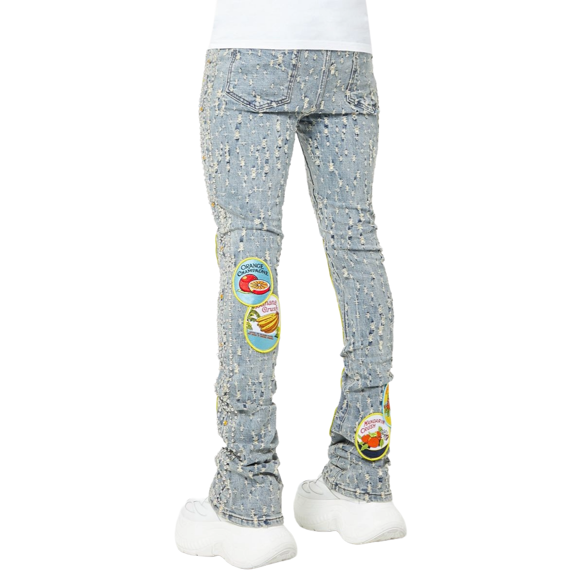 GUAPI VINTAGE BLUE POP CRUSH DENIM