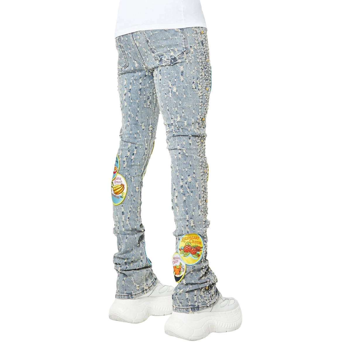 GUAPI VINTAGE BLUE POP CRUSH DENIM