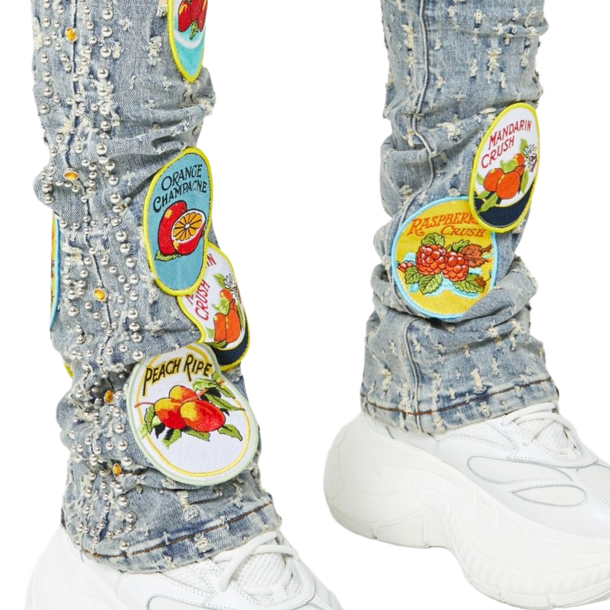 GUAPI VINTAGE BLUE POP CRUSH DENIM