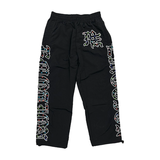 ME RHINESTONE NYLON PANT