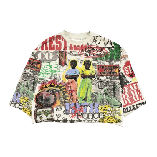 PRESTIGE 'STREET REBELS' CROP TEE