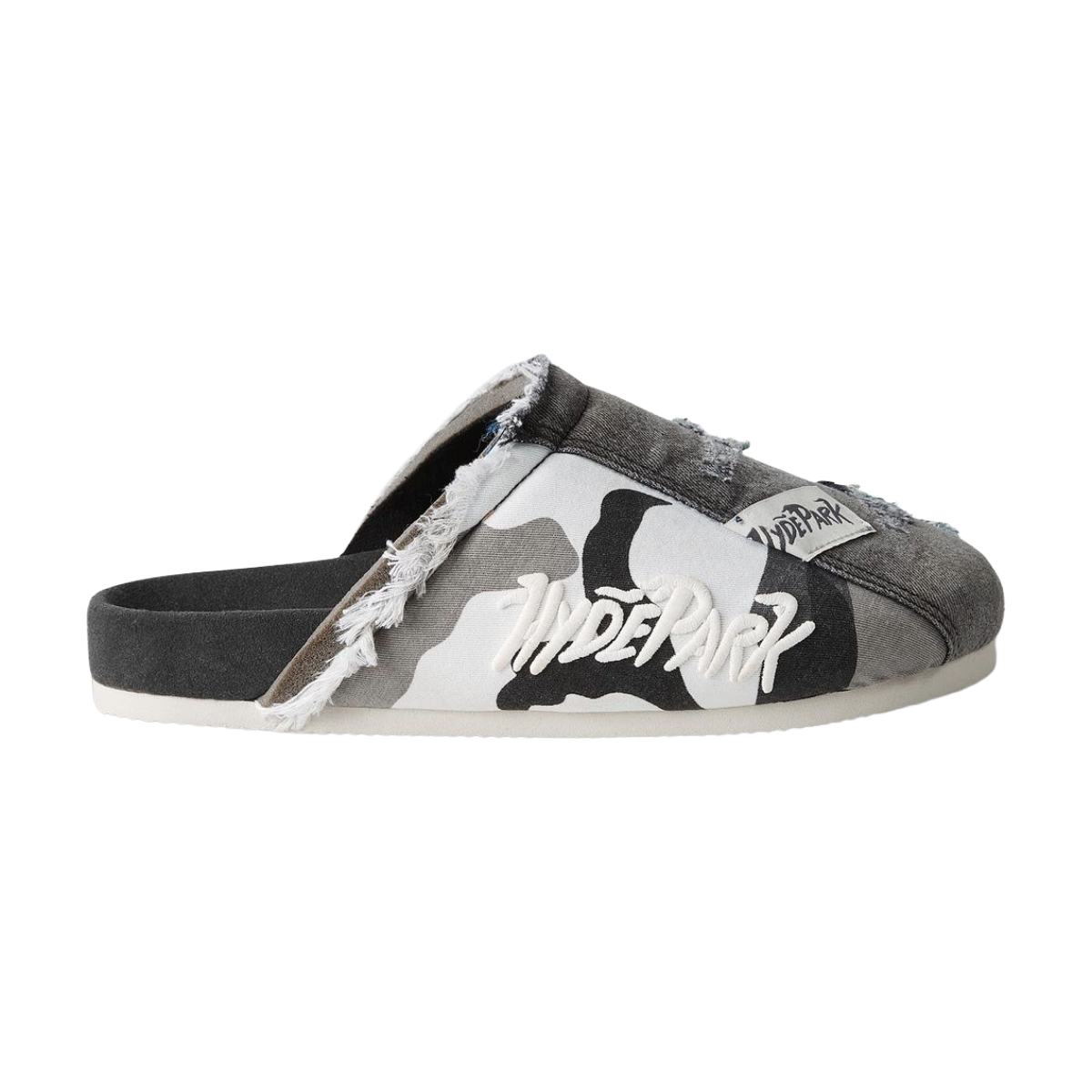 HYDEPARK HYPER SLIDE 1.0 - BLUE DENIM / CAMO Mens Size 10 Vans Camo Denim Trucker Jacket - Stonewash Blue – Daddies  main image 3