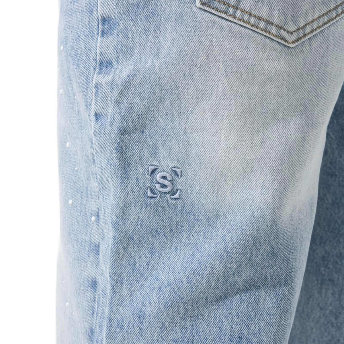SERENEDE 'DYNASTY' DENIM SHORTS
