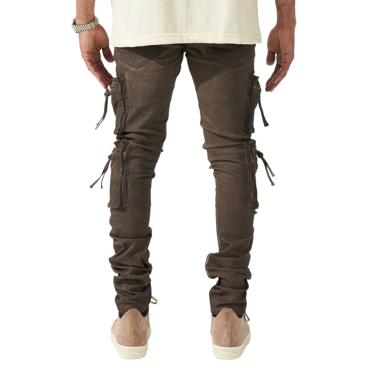 SERENEDE 'OUD' CARGO JEANS