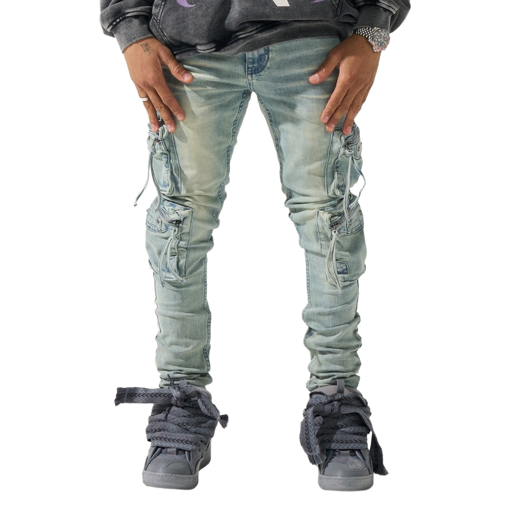 SERENEDE 'GENESYS' CARGO JEANS