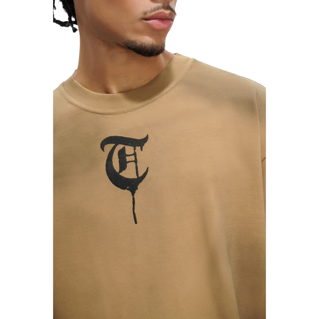 TRNCHS REFUSE TO BE SILENCED BROWN TEE