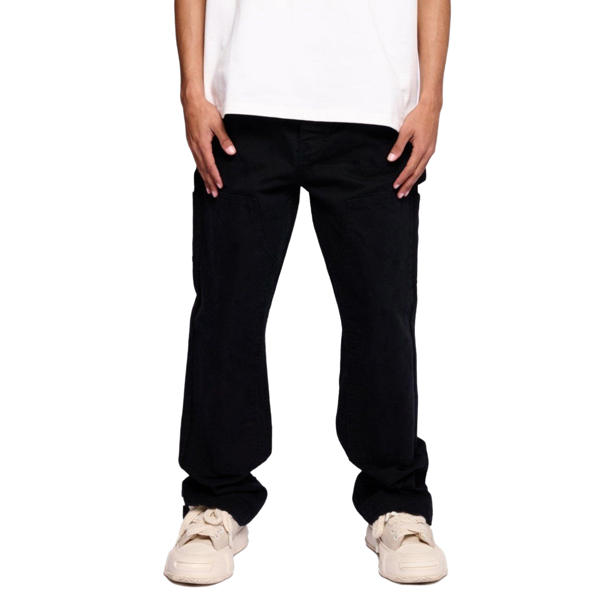 VALABASAS HOUND STRAIGHT JEANS BLACK WASHED