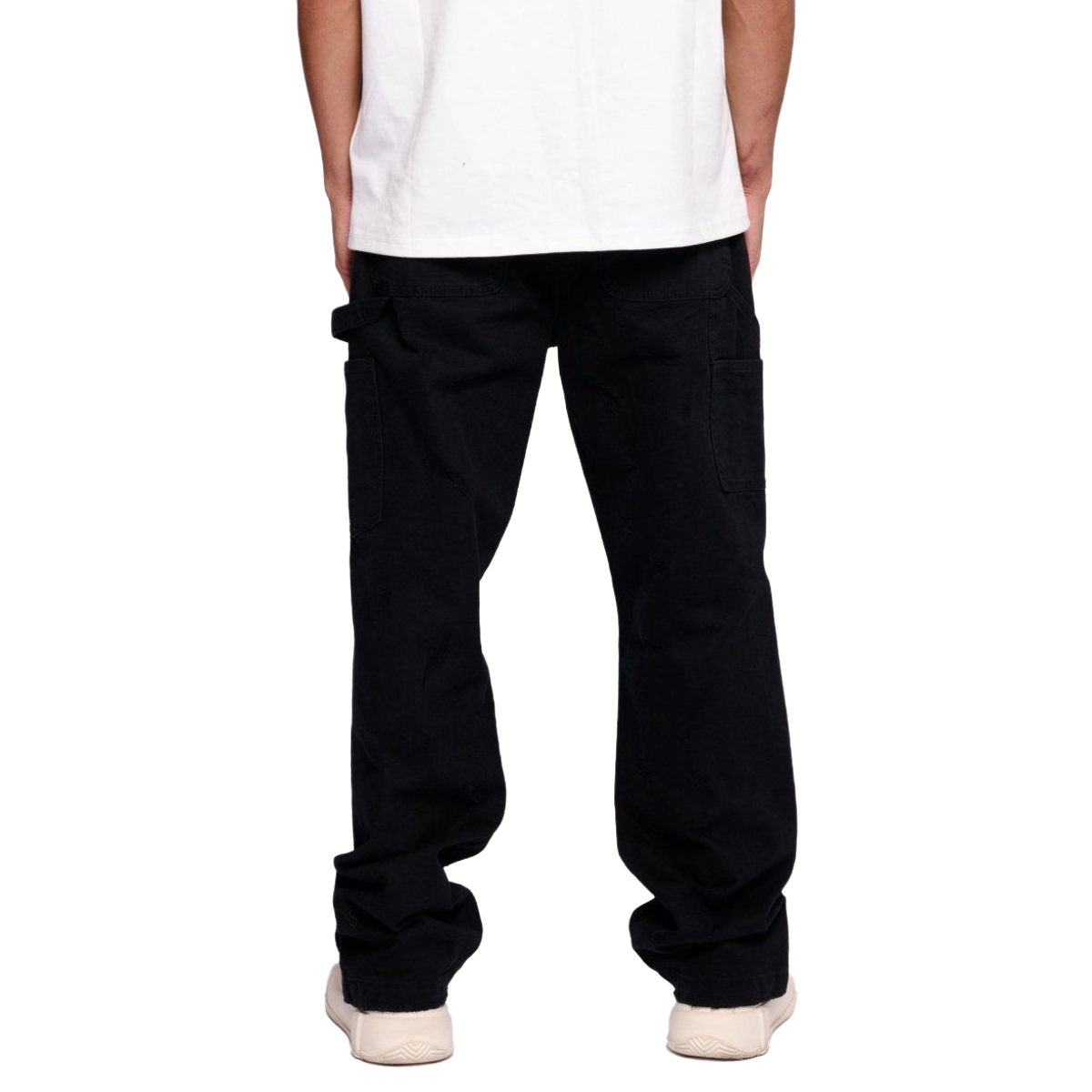 VALABASAS HOUND STRAIGHT JEANS BLACK WASHED