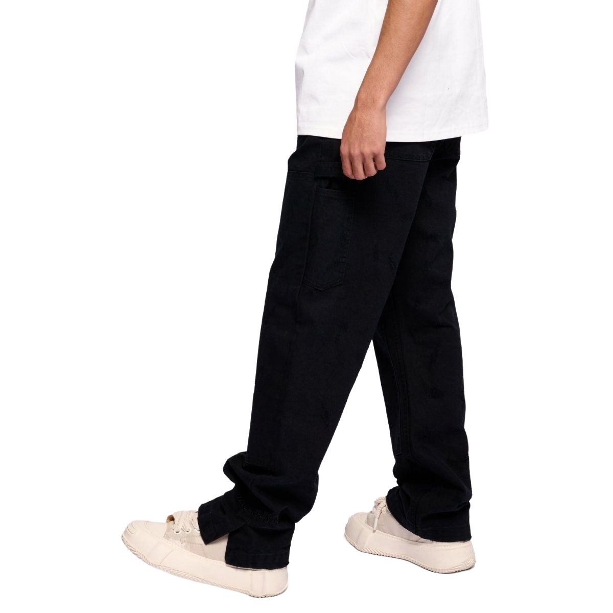VALABASAS HOUND STRAIGHT JEANS BLACK WASHED