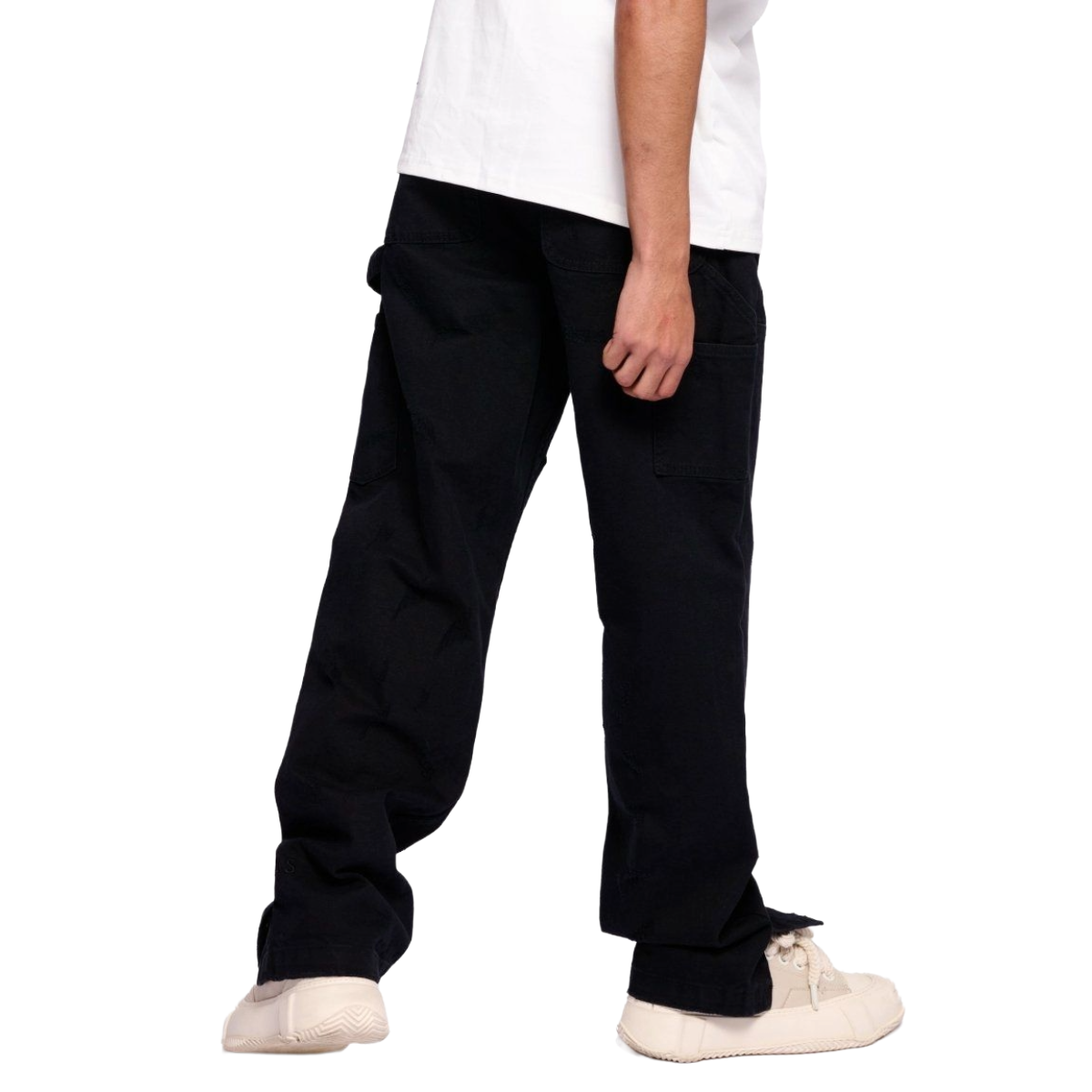 VALABASAS HOUND STRAIGHT JEANS BLACK WASHED