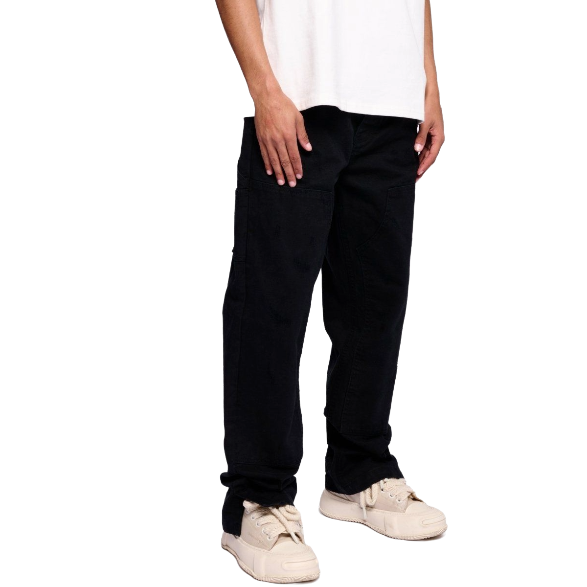 VALABASAS HOUND STRAIGHT JEANS BLACK WASHED