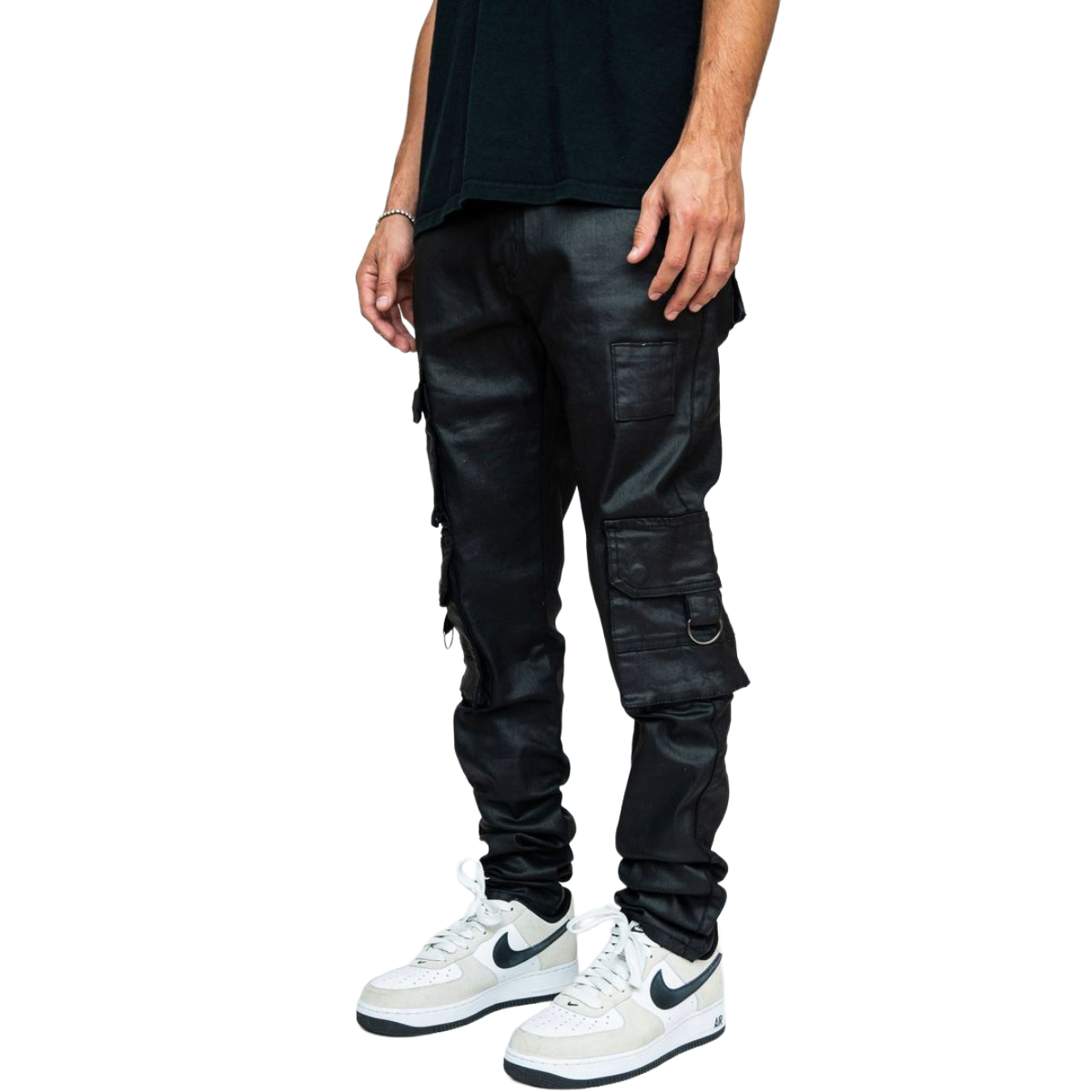 PD WAXED POCKETS SKINNY DENIM