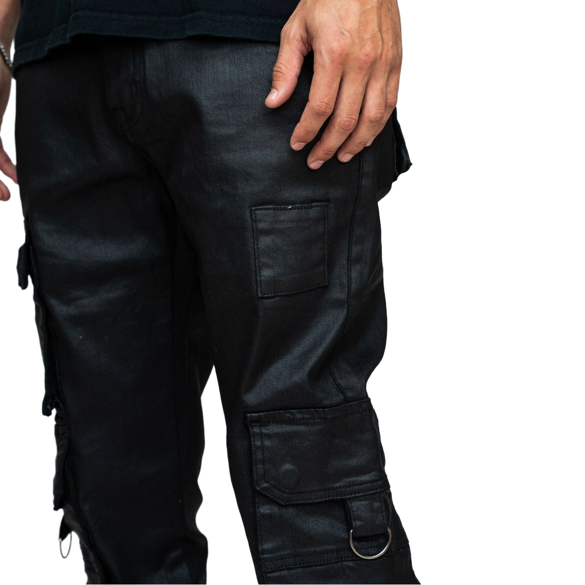 PD WAXED POCKETS SKINNY DENIM