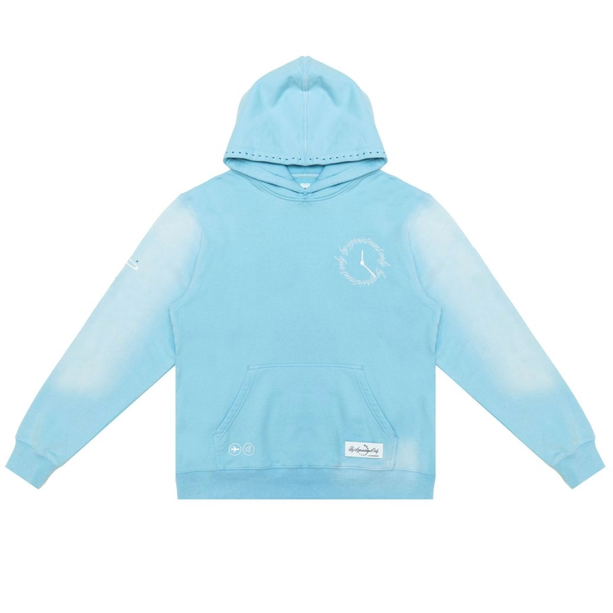 BAO OBSIDIAN VINTAGE WASH HOODIE BLUE