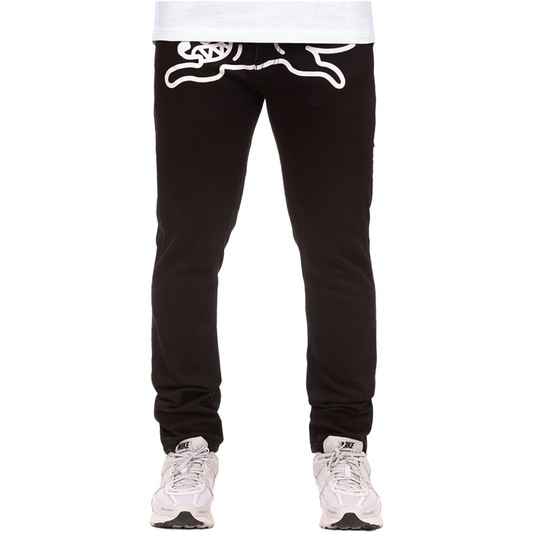IC BLACK OUT JEANS