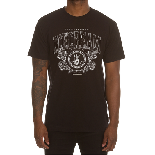 IC DECANDENCE SS TEE CHARCOAL ART