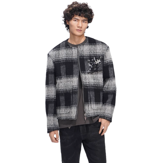 VALABASAS VELOUR - GREY/BLACK