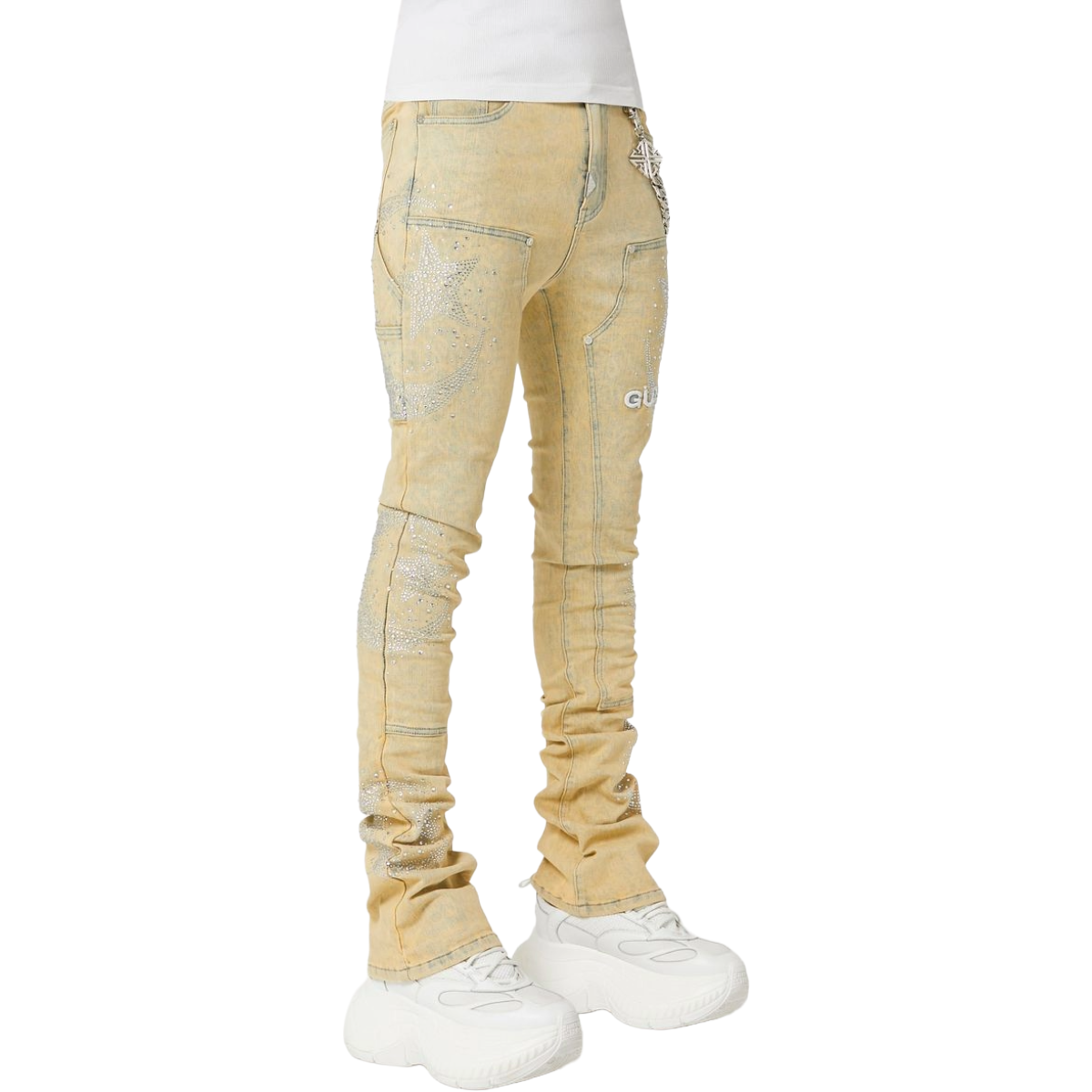 GUAPI VINTAGE CALLIGRAPHY DENIM