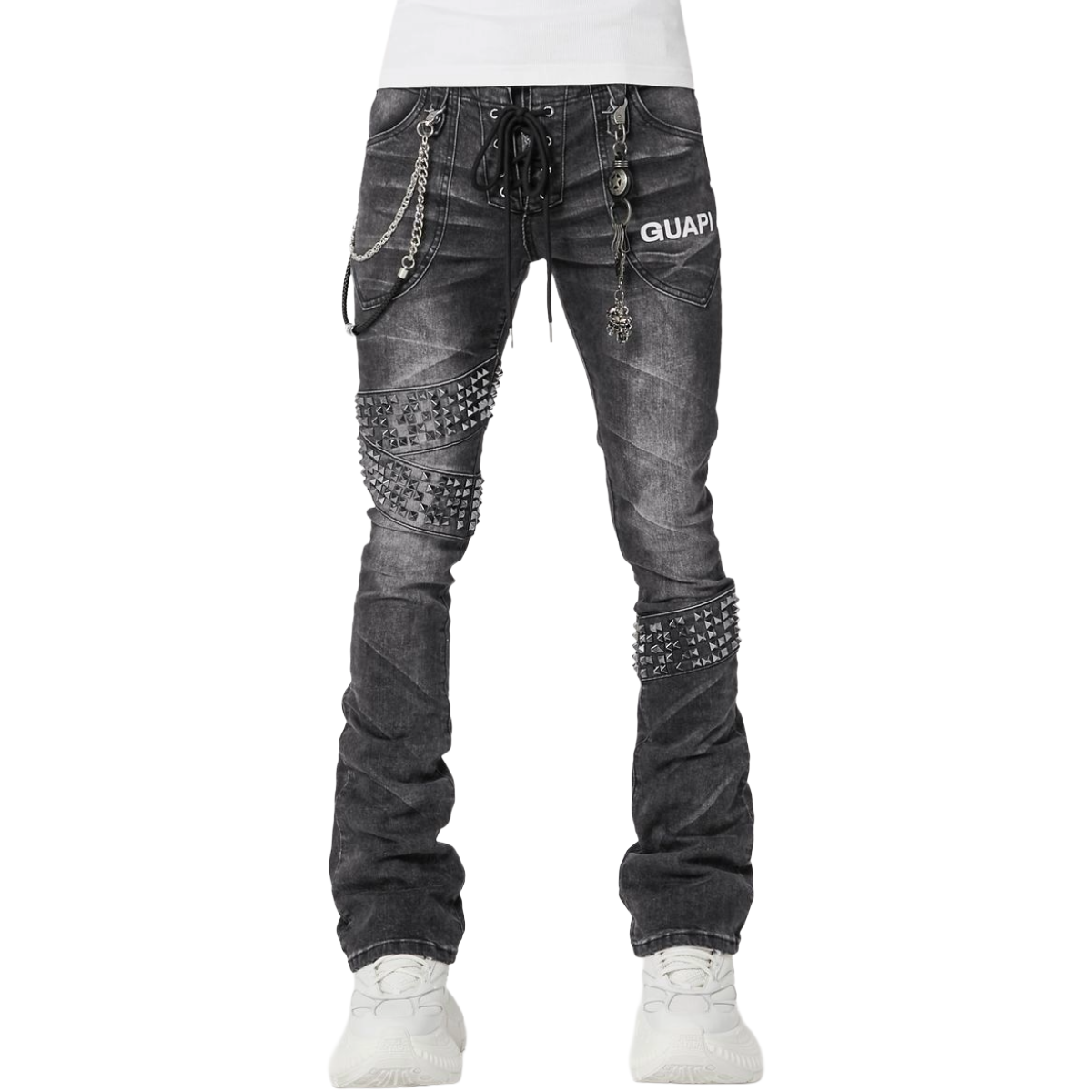 GUAPI OBSIDIAN BLACK WARPATH DENIM