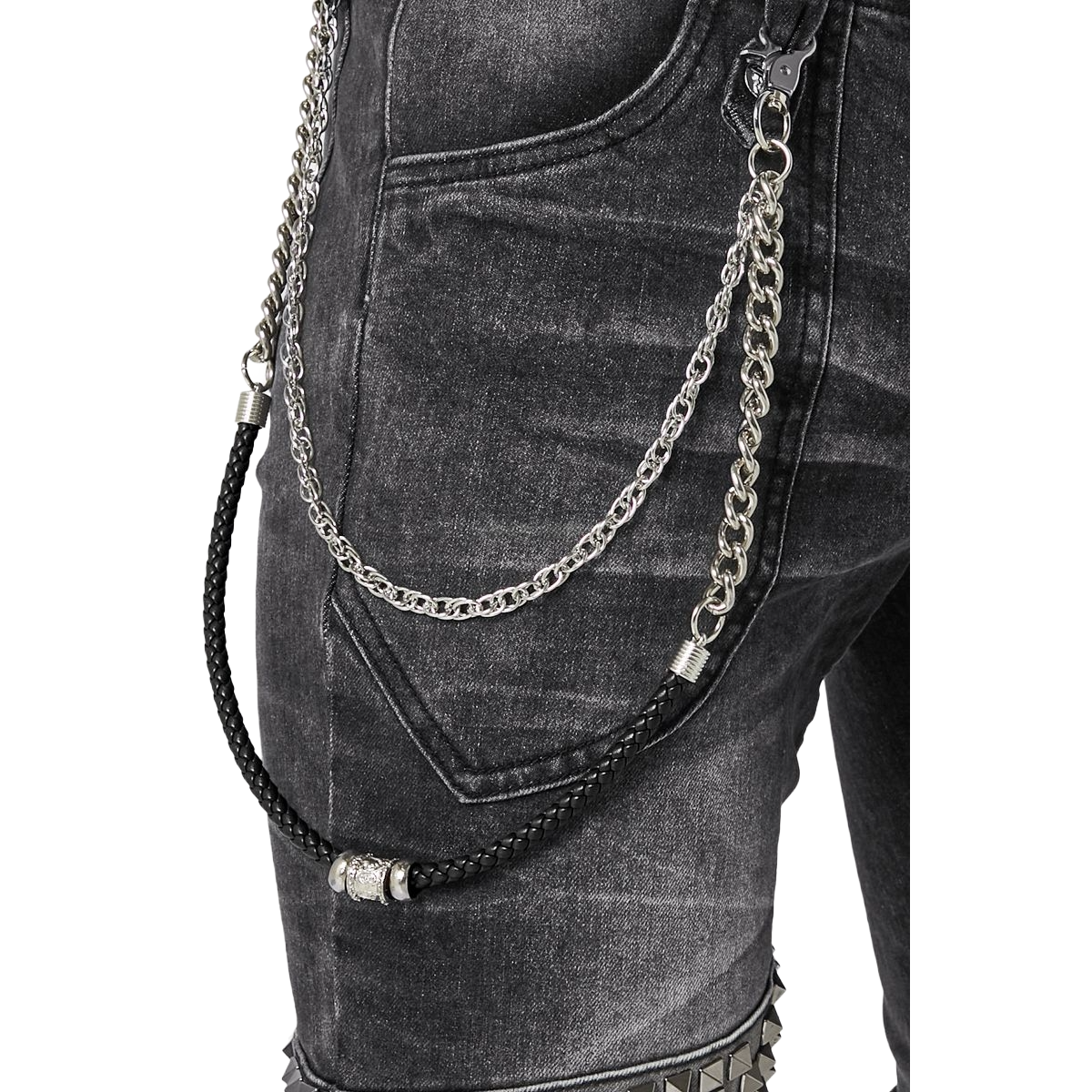 GUAPI OBSIDIAN BLACK WARPATH DENIM