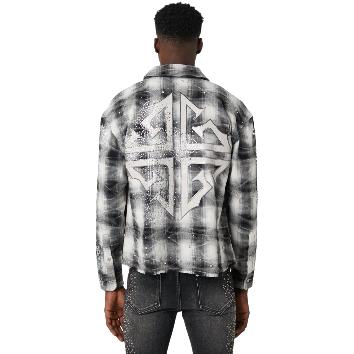 GUAPI GREY CROSS FLANNEL