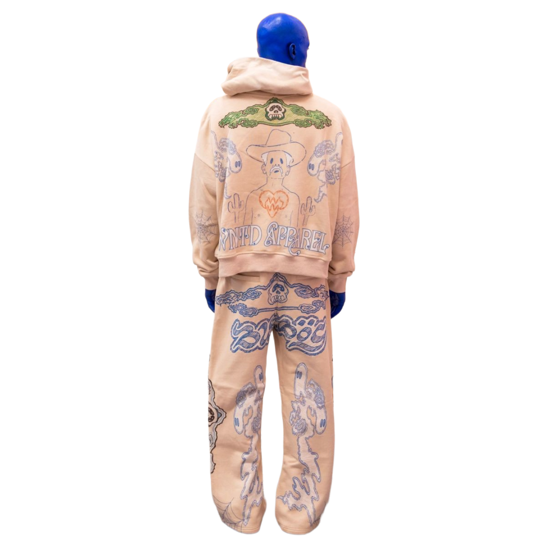 WNTD SKETCH ZIP HOODIE