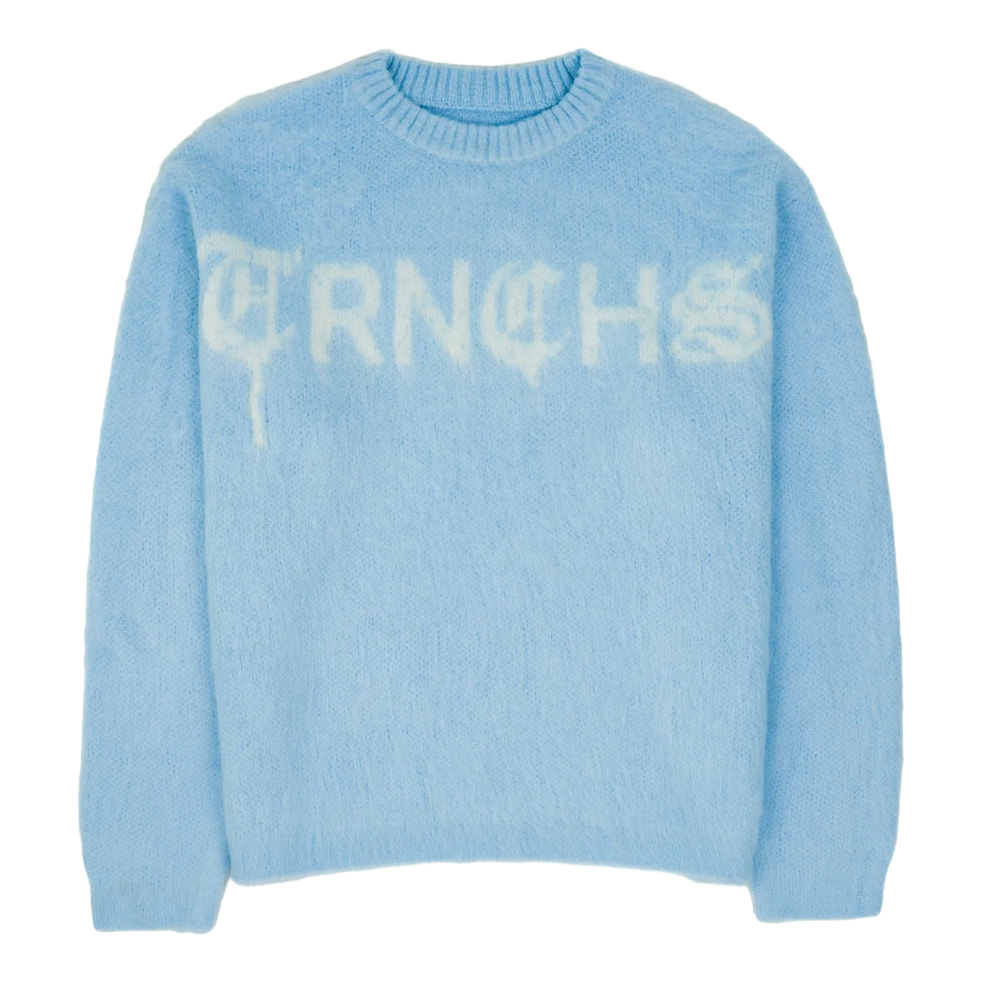 TRNCHS "MOHAIR" SWEATER - BLUE