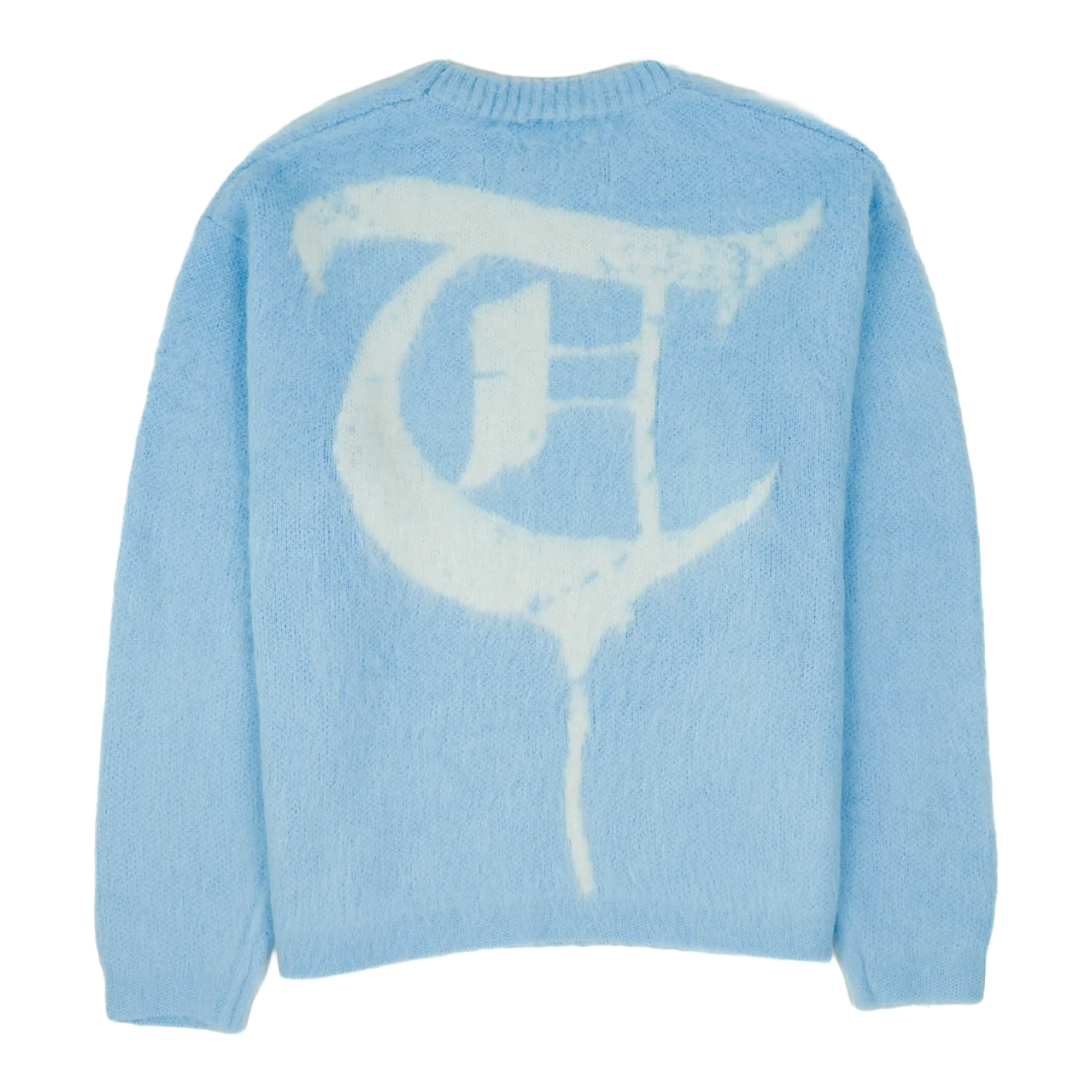 TRNCHS "MOHAIR" SWEATER - BLUE