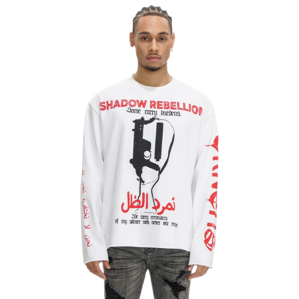 TRNCHS SHADOW REBELLION WHITE LS