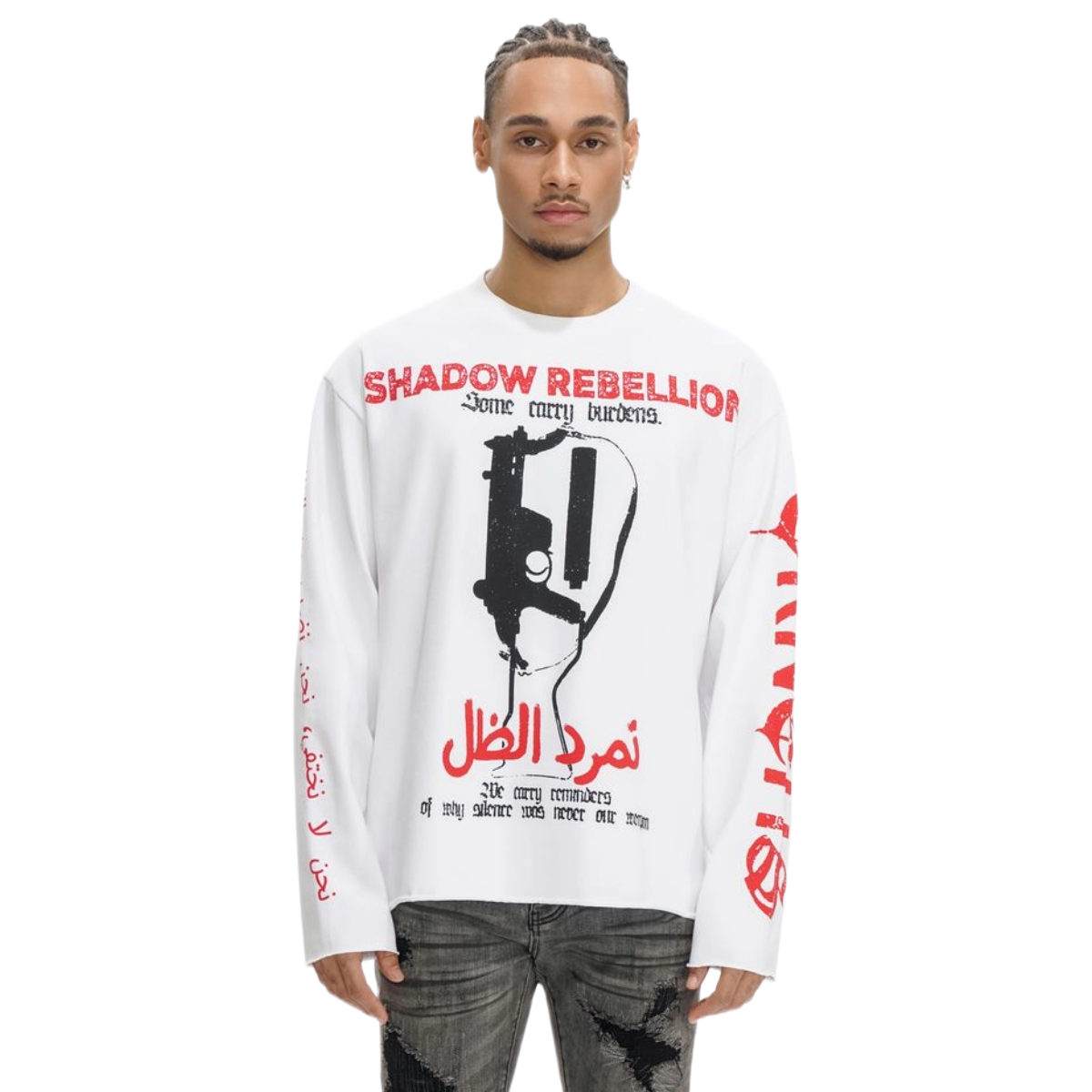 TRNCHS SHADOW REBELLION WHITE LS