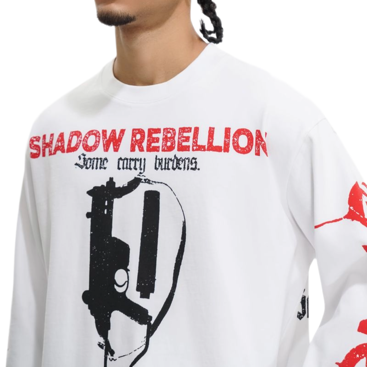 TRNCHS SHADOW REBELLION WHITE LS