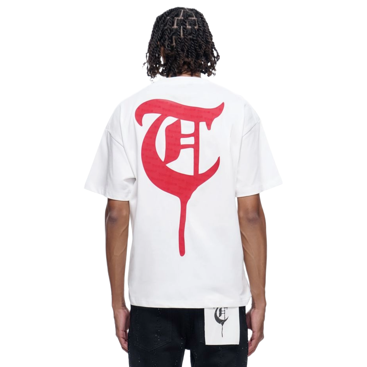 TRNCHS BUILT IN VENOM WHITE TEE