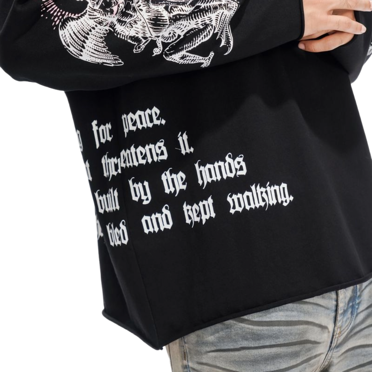 TRNCHS BUILT BY BLOOD BLACK LS